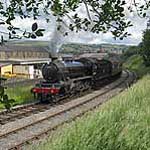 61994 leaving Keighley