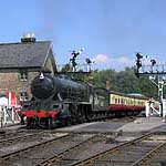 825 leaving Grosmont