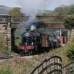 62005 on freight at Green End