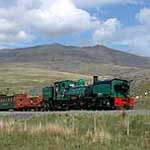 138 approaching Rhyd Ddu on the Welsh Highland Railway