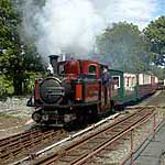 David Lloyd George leaving Minffordd